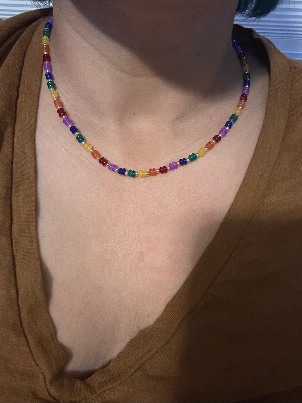 Multicolor Beaded  Necklace - Women Jewelry